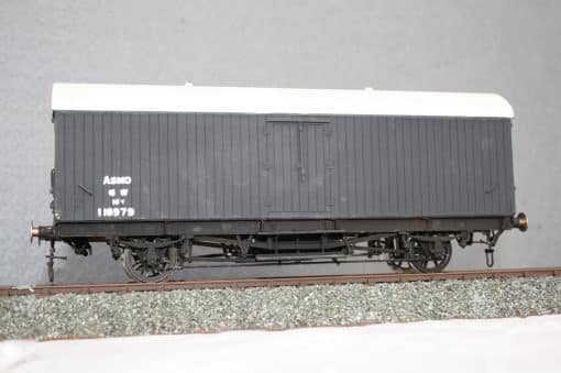 7mm. scale GWR 10T. DAMO "A" to Dia.G24 r/n 116979 in black livery.