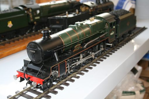 Gauge One BR(M) "Jubilee" Class 4-6-0 tender locomotive r/n 45627 "Sierra Leone" in lined brunswick green livery