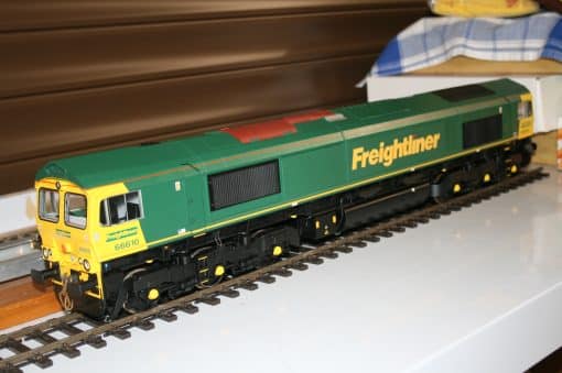 1/29th. scale Gauge 1 "Freightliner" Class 66 r/n 66610
