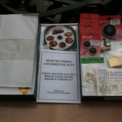 7mm. ScaleSeven Martin Finney GWR Broad Gauge Rover kit with wheels & motor/gearbox