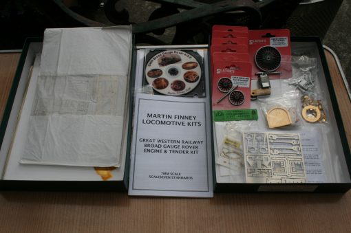 7mm. ScaleSeven Martin Finney GWR Broad Gauge Rover kit with wheels & motor/gearbox