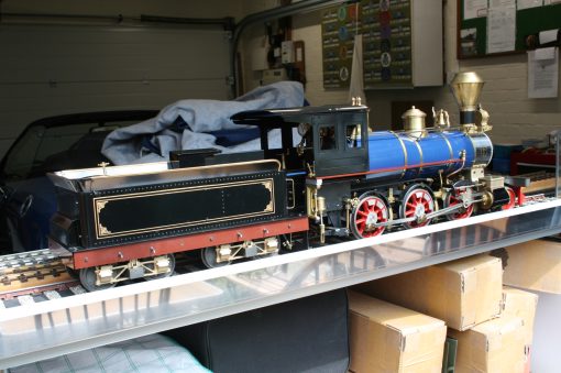 3.5 inch gauge Porter 2-6-0 Tender Locomotive number 369 in blue livery. - Image 2