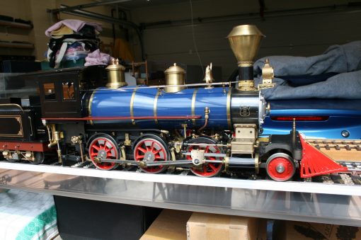 3.5 inch gauge Porter 2-6-0 Tender Locomotive number 369 in blue livery. - Image 3