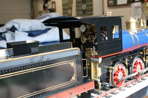 3.5 inch gauge Porter 2-6-0 Tender Locomotive number 369 in blue livery. - Image 4