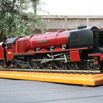 Gauge One BR(Ex.LMS) Coronation Pacific r/n 46245 "City of London", maroon early crest livery.