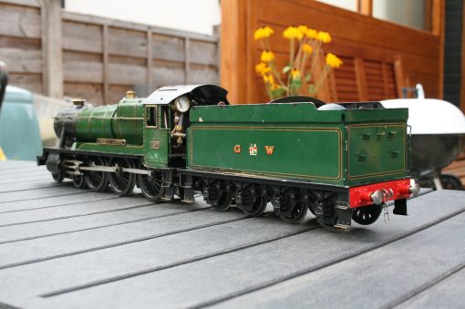 Gauge One GWR 4-6-0 1000 Class 4-6-0 Tender Locomotive "County of Hereford" r/n 1017 - Image 3