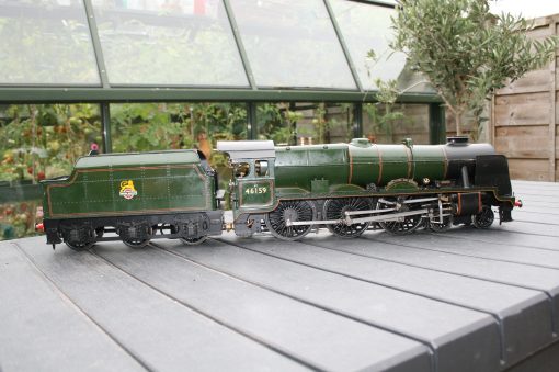 Gauge One BR(M) Class 6P Re-built Royal Scot 4-6-0 tender locomotive r/n 46159 "The Royal Air Force" Early Crest livery. - Image 2