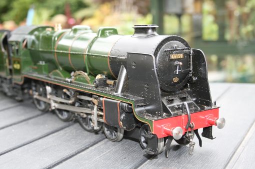 Gauge One BR(M) Class 6P Re-built Royal Scot 4-6-0 tender locomotive r/n 46159 "The Royal Air Force" Early Crest livery. - Image 3