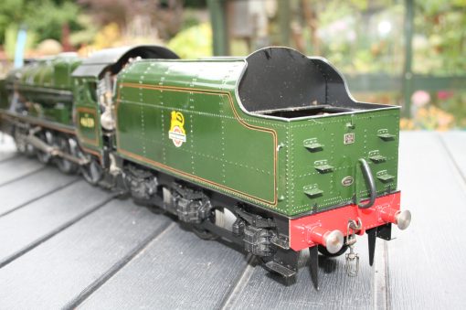Gauge One BR(M) Class 6P Re-built Royal Scot 4-6-0 tender locomotive r/n 46159 "The Royal Air Force" Early Crest livery. - Image 7