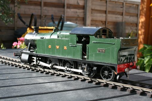 1/32mm. scale 45mm. gauge GWR Class 72xx 2-8-2T locomotive r/n 7235, Post-War livery. - Image 3