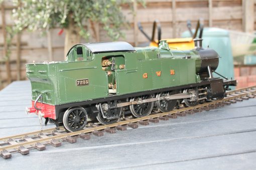 1/32mm. scale 45mm. gauge GWR Class 72xx 2-8-2T locomotive r/n 7235, Post-War livery. - Image 4