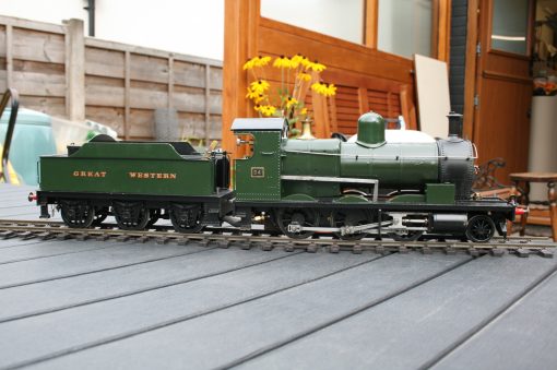 1/32nd. scale Gauge One GWR(Ex.M&SWJR) 2-6-0 Tender Locomotive r/n 24 "Galloping Girty".