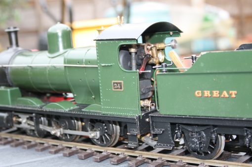 1/32nd. scale Gauge One GWR(Ex.M&SWJR) 2-6-0 Tender Locomotive r/n 24 "Galloping Girty". - Image 3