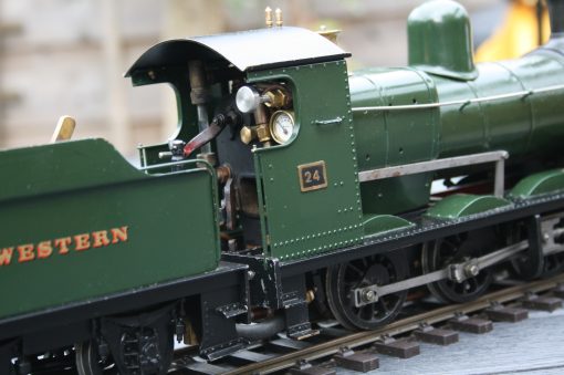 1/32nd. scale Gauge One GWR(Ex.M&SWJR) 2-6-0 Tender Locomotive r/n 24 "Galloping Girty". - Image 5