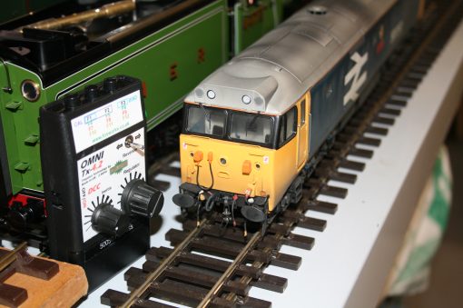7mm. Scale BR Class 50 Diesel Locomotive r/n 50050 "Fearless" Large Logo weathered blue livery with grey roof - Image 4